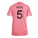 Inter Miami Sergio Busquets #5 Replike Domaci Dres za Ženska 2025-26 Kratak Rukav